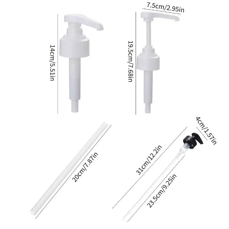 Kitchen Supplies Universal Tightly Seal Dispenser Pump W/Handle PP Tomato Sauce Oyster Press Pump Reusable Bottle Head Gadget