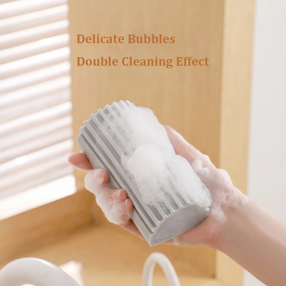 Multipurpose Cleaning Sponges for Kitchen Bathroom Household, Dish Scrubber Sponge Reusable Soft Decompression Duster Sponge Cle