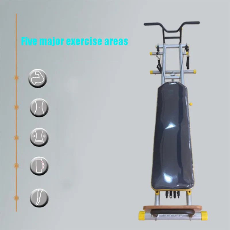 Home Fitness Adjustable Resistance Synchronizer, Pull-up Tension, Comprehensive Waist and Abdominal Core, Training Device