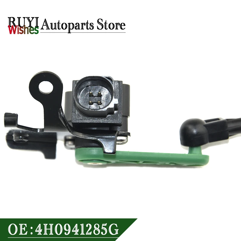 4H0941285G 4H0941286G New Front Right&Left Headlight Level Sensor With Poles For Audi A6 A7 RS7 A8 S8