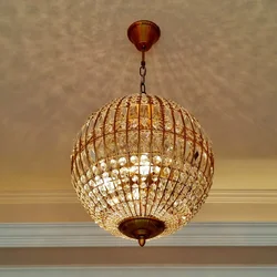Luxury golden crystal Chandeliers Europe Retro long pendant light American Vintage living room hotel hall dining room lamps