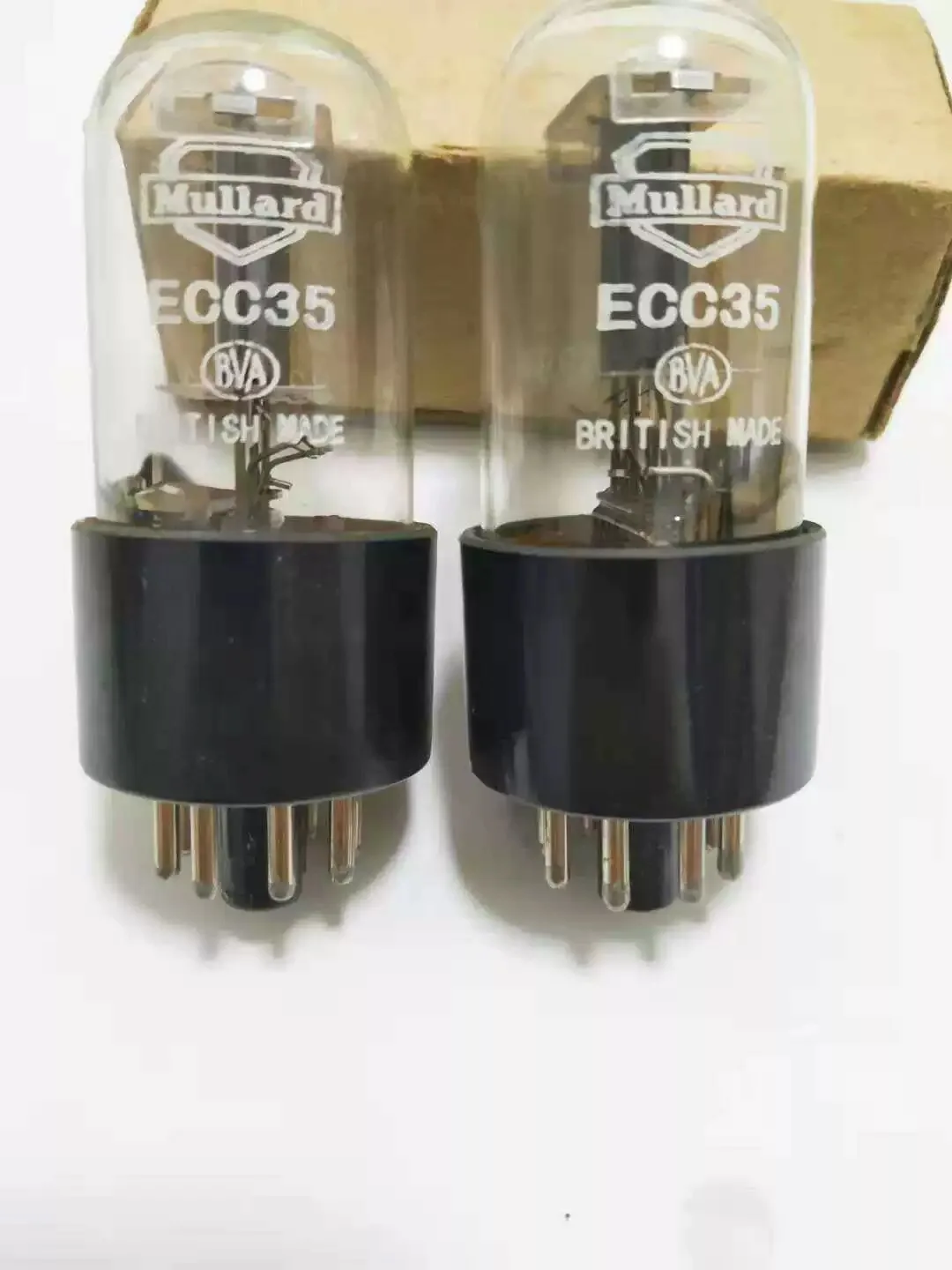 New Mullard ECC35 electronic tube replaces 6SL7 6N9P.6H9C 5693