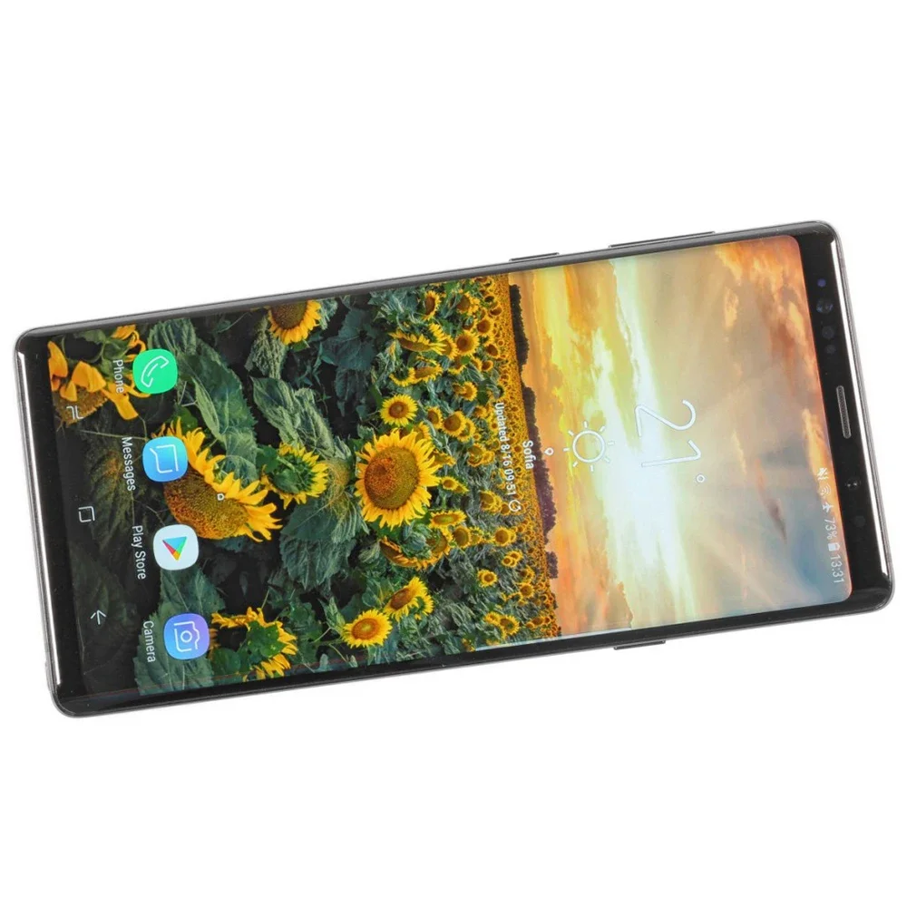 هاتف Samsung Galaxy Note9 Note 9 Duos N960FD ثنائي الشريحة 128/512GB ROM 6/8GB RAM LTE ثماني النواة 6.4 بوصة NFC Exynos note 9 هاتف محمول