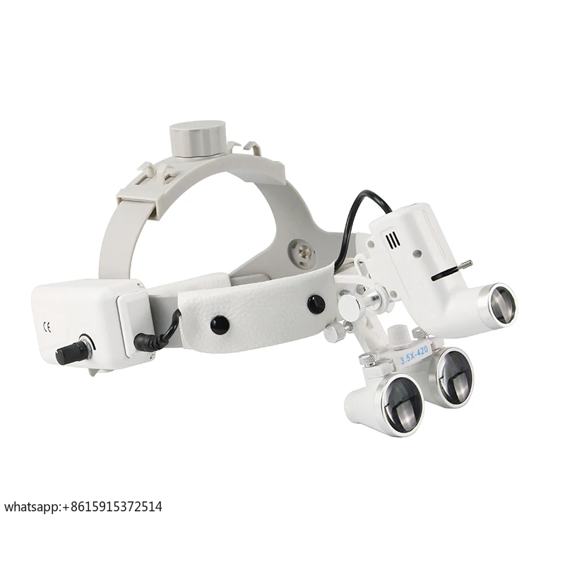 Factory Direct Sale Led Portable Head Light Dental Loupes Surgical Loupes Binocular Magnifying Glasses