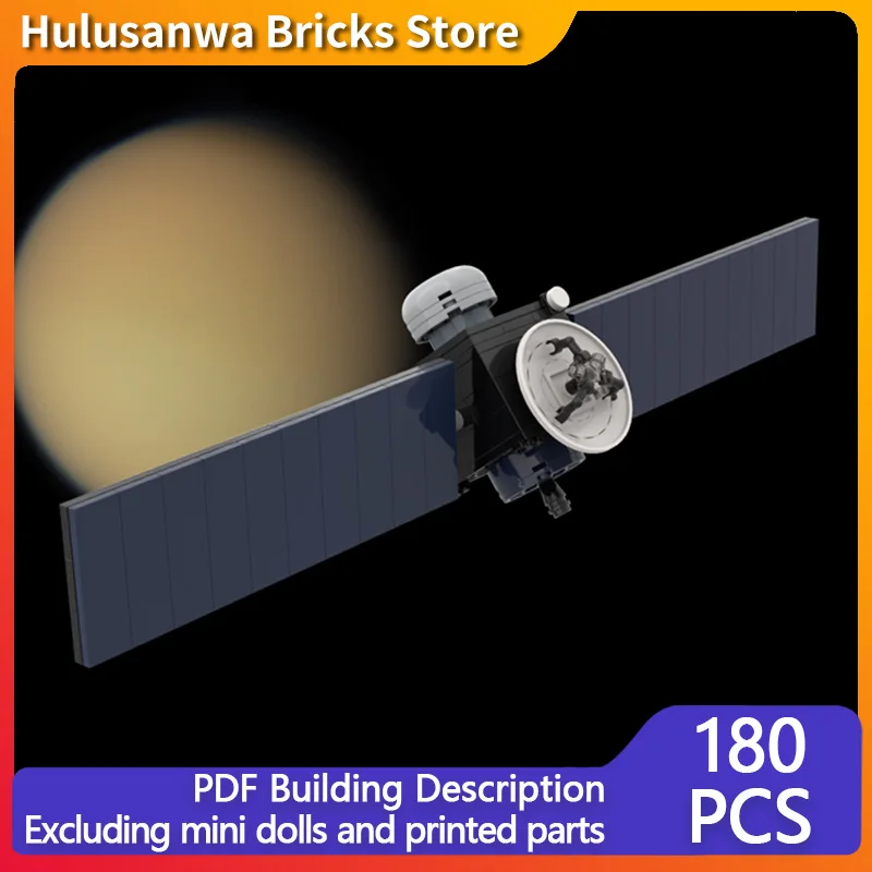 

ESA Enceladus Spacecraft Model MOC Building Bricks War Equipment Modular Technology Gifts Holiday Assemble Children Toys Suit
