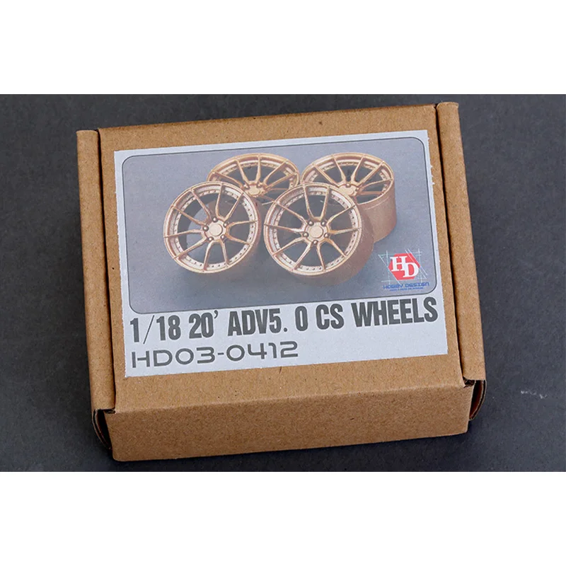 Hobby Design HD03-0412 1/18 20' ADV5.0 CS Wheels Hobbyist Gift Hand Made Arts for Professional Adults