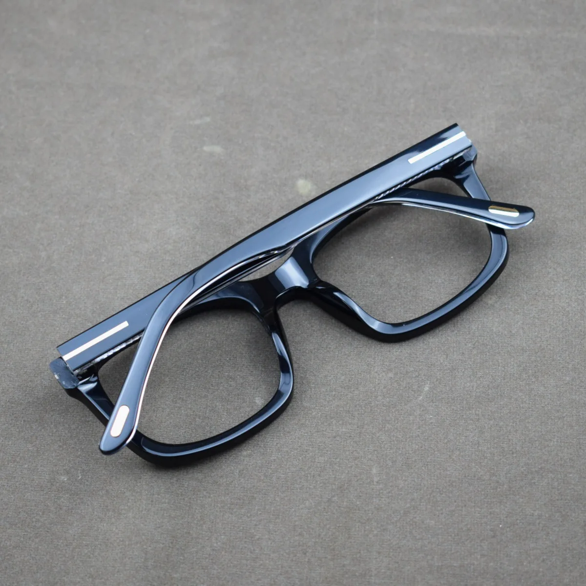 Luxury Brand Glasse Fashion Trend Vintage Eyeglasses Frames Solid Acetate Square Design Unisex High Quality Men Women  Eyewear - Image 5