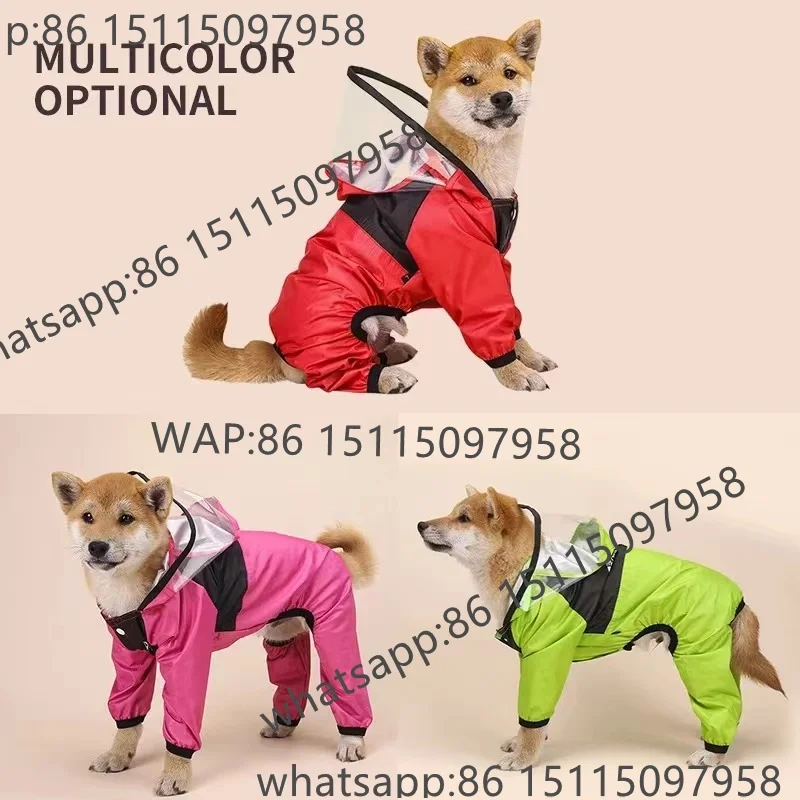 Best selling, high quality Pet clothing jumpsuit jacket waterproof jacket
