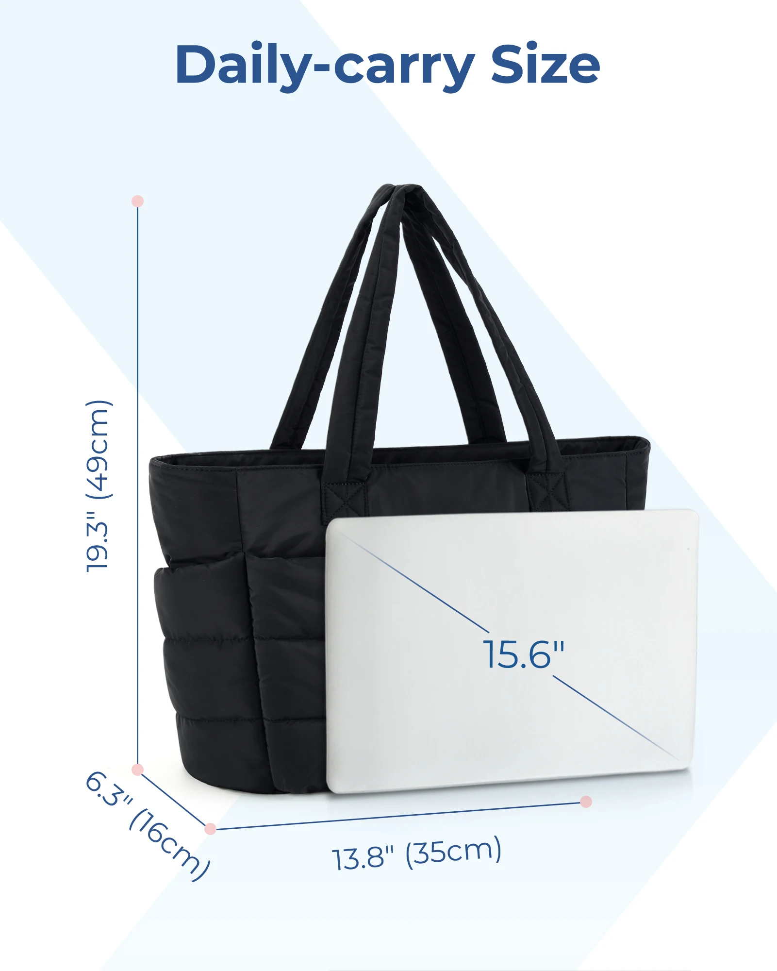 BAGSMART-Sacola de grande capacidade para mulheres, bolsa de ombro, bolsa simples para mamãe sair, bolsa fitness, moda lazer, lazer