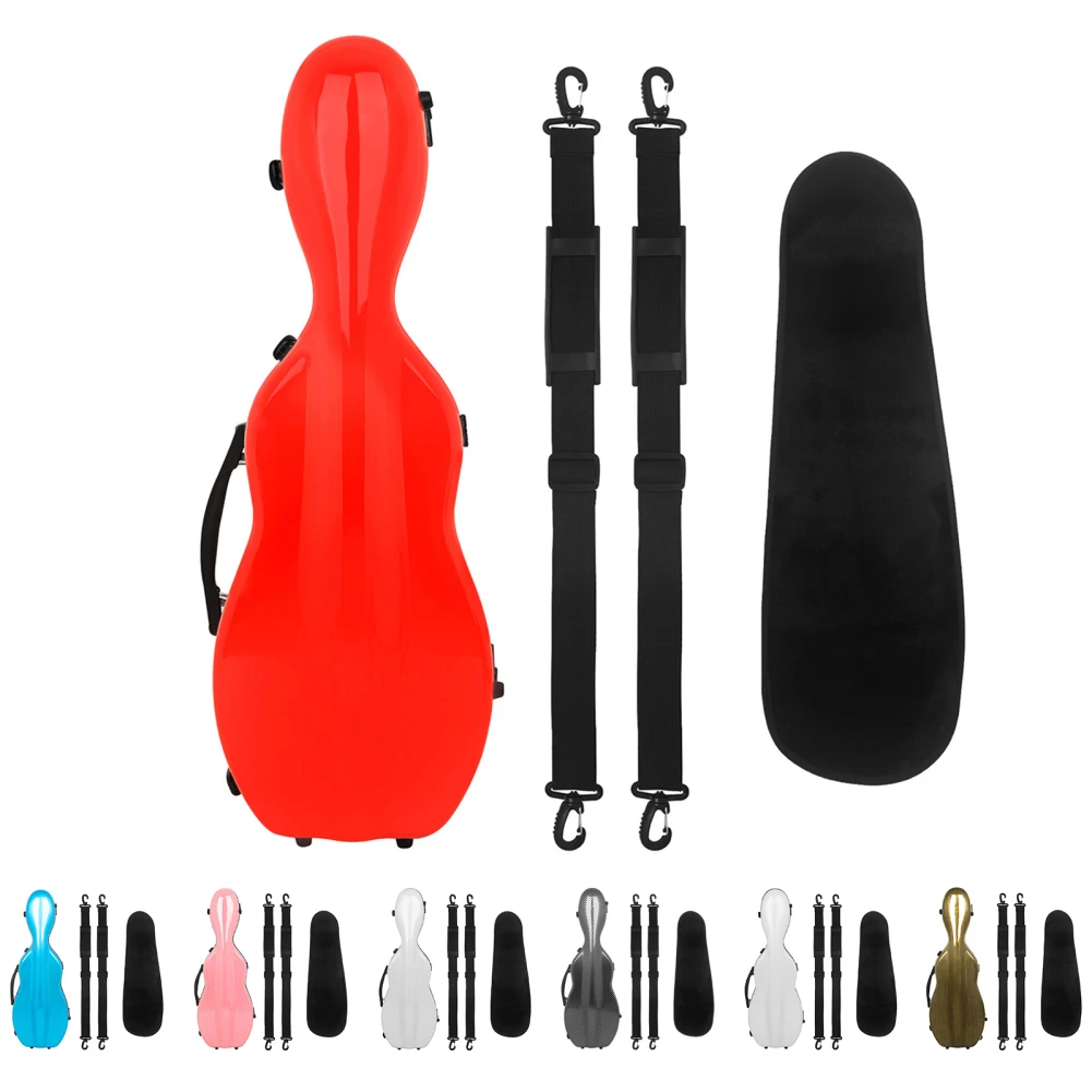 

Violin Case Lightweight Portable Violin Box Violin Carbon Fiber Storage Case Musical Instrument Carrying Accessories Dropship