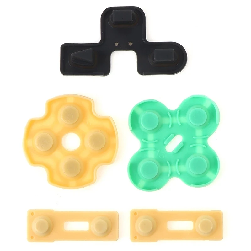 1000Set Leitfähige Gummi Kontakt Pad Taste D-Pad Für PS2 Controller Griff Taste Weiche Silikon Schlüssel Reparatur Teile