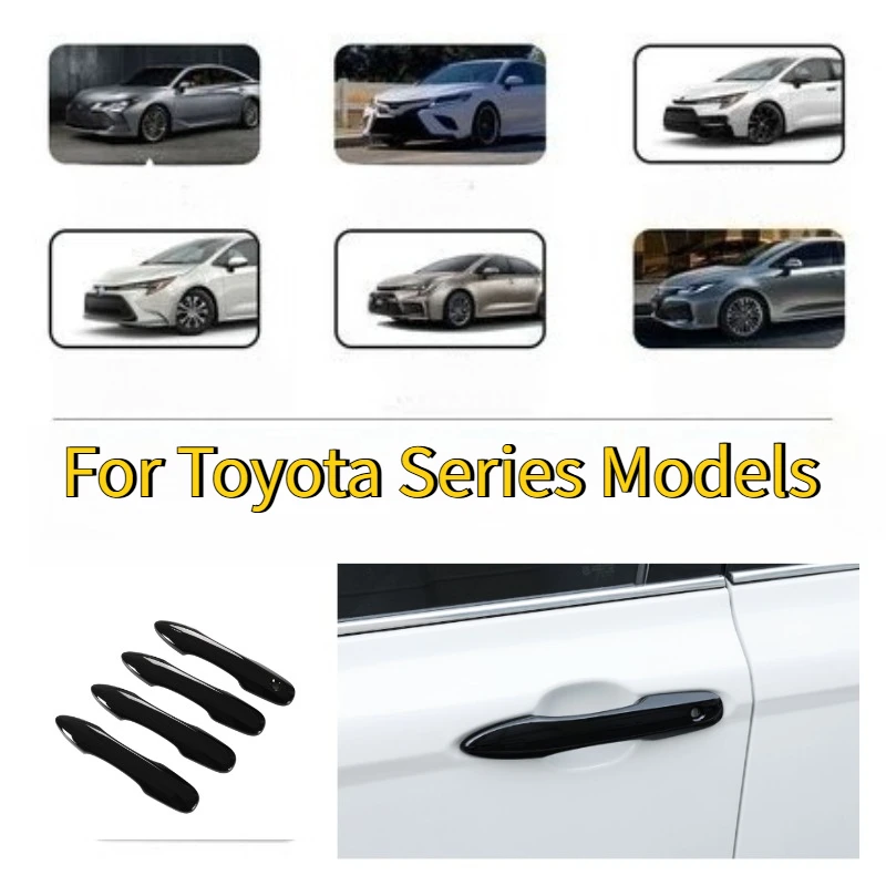 

Для моделей серии Toyota, дверная ручка автомобиля, АБС-пластик, полная упаковка, тип пряжки, внешняя ручка, крышка дверной ручки, аксессуары для Camry