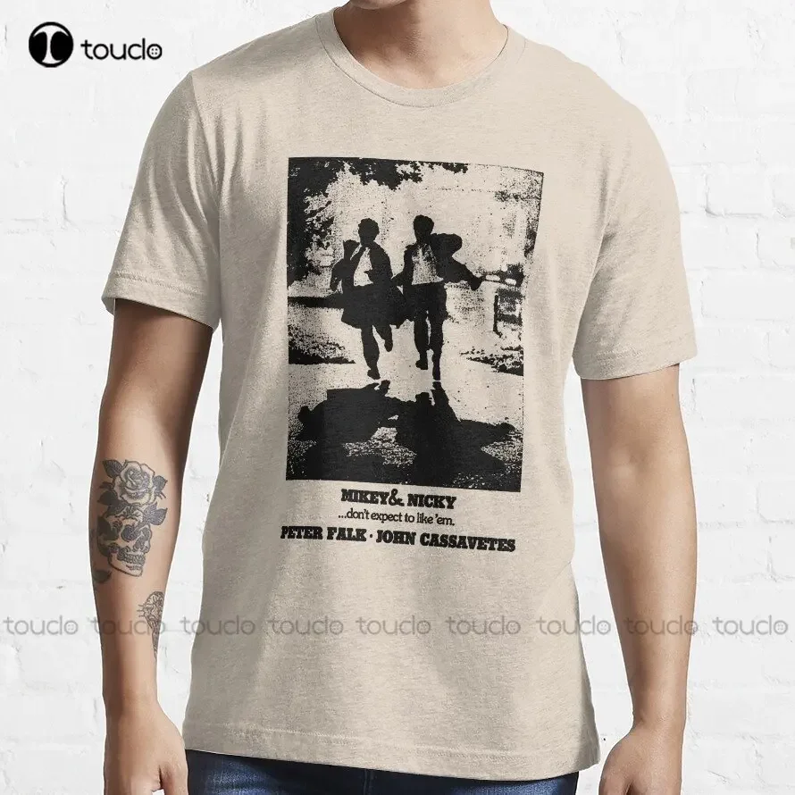 Mikey And Nicky / 70S Film Noir Fan T-Shirt Custom Aldult Teen Unisex Digital Printing Tee Shirts Custom Gift Xs-5Xl Tshirt