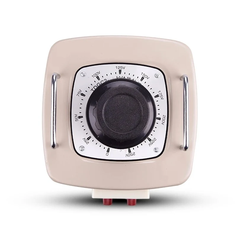 

Customizable Single Phase 220V AC 5000W Voltage Regulator, Contact Autocoupler Voltage Regulator TDGC2-5KVA Transformer