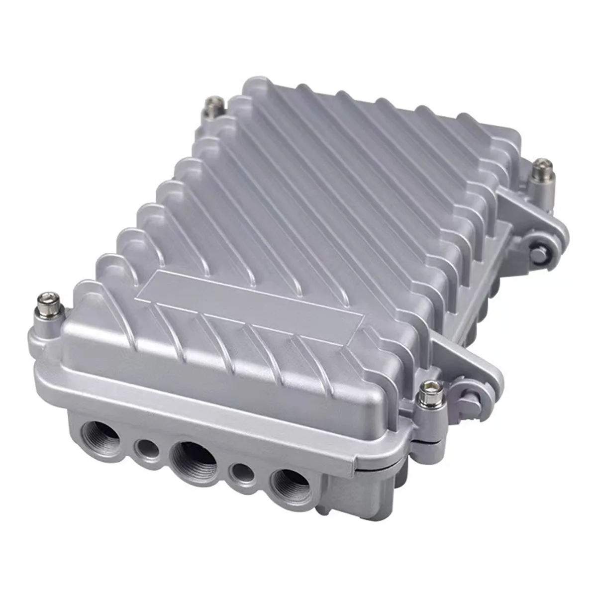 Lange afstand draadloze AP-brugversterker IP66 waterdichte doos gegoten aluminium metalen behuizing voor communicatie-basisstation F