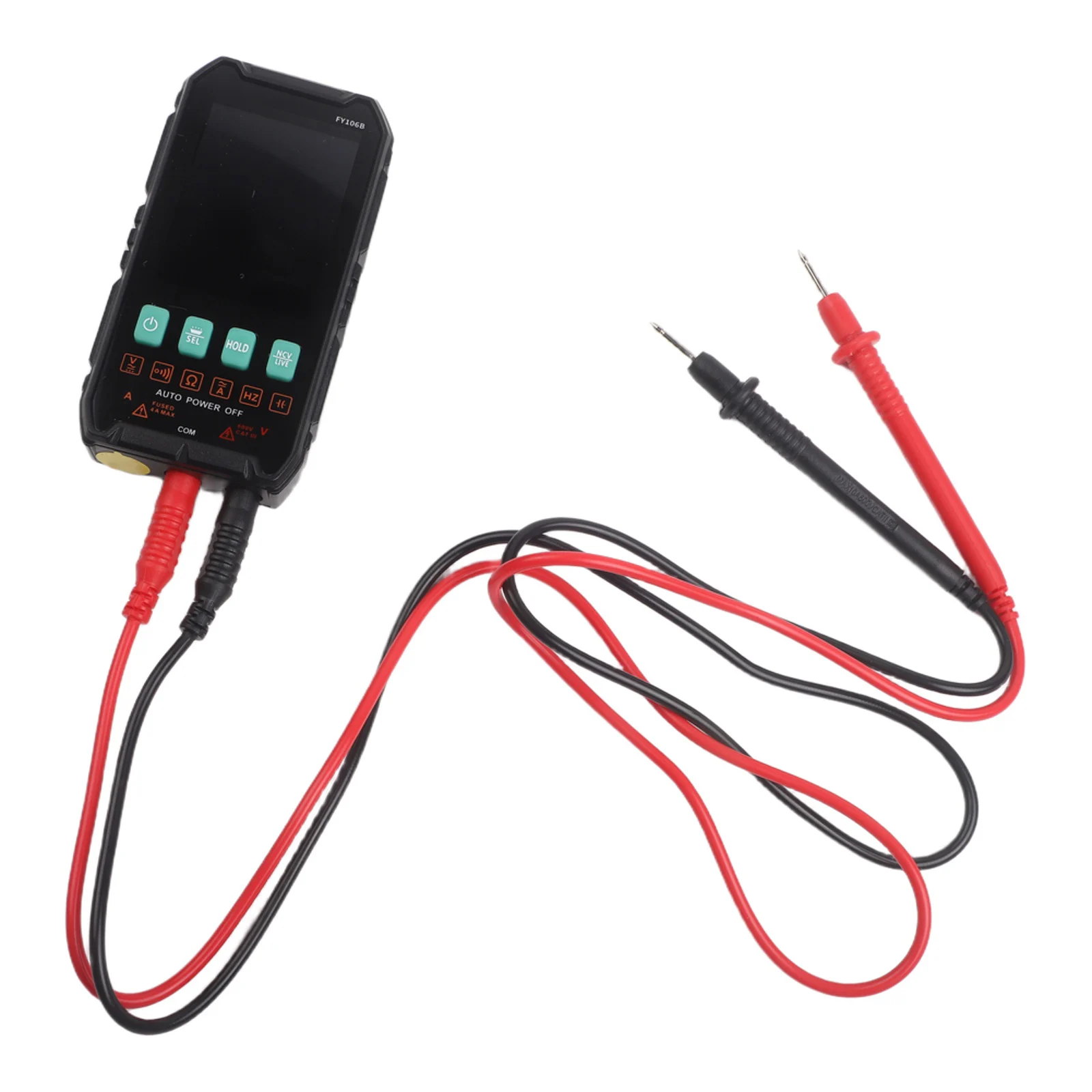 Home Repairs Digital Multimeter Live Wire Detection Tool Battery Tester Black Low Battery Indicator Continuity Test