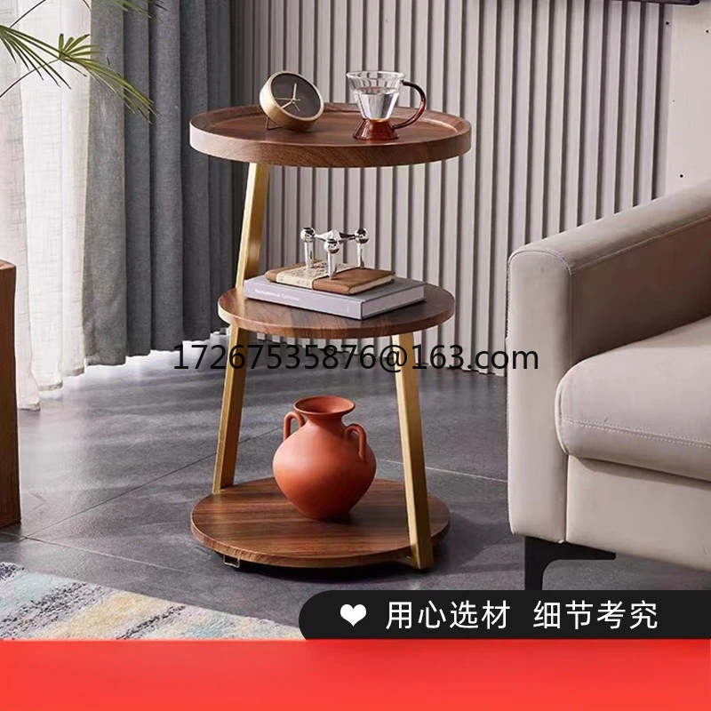 

Side few small apartment living room household three-layer sofa side table floor corner few sofa decorative side cabinet