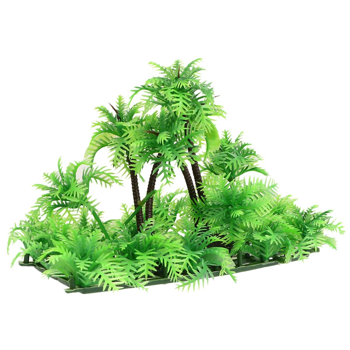 

Coconut Miniature Green Lifelike Aquarium Decorations Plastic Underwater Plants Fish Tank Realistic DIY Pets nament Gifts