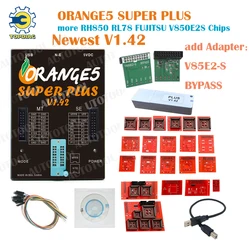 V1.42 Orange5 Full Function Super Plus Programmer More License Chip Ecu Renesas RH850 RL78 FUJITSU Orange 5 Key Programming Tool