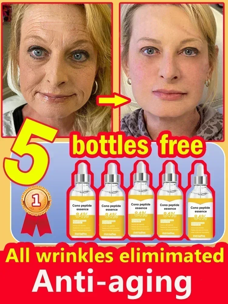 

Effective anti-ageing anti-wrinkle facial serum to remove facial wrinkles fine lines around the eyes crow's feet neck wrinkl