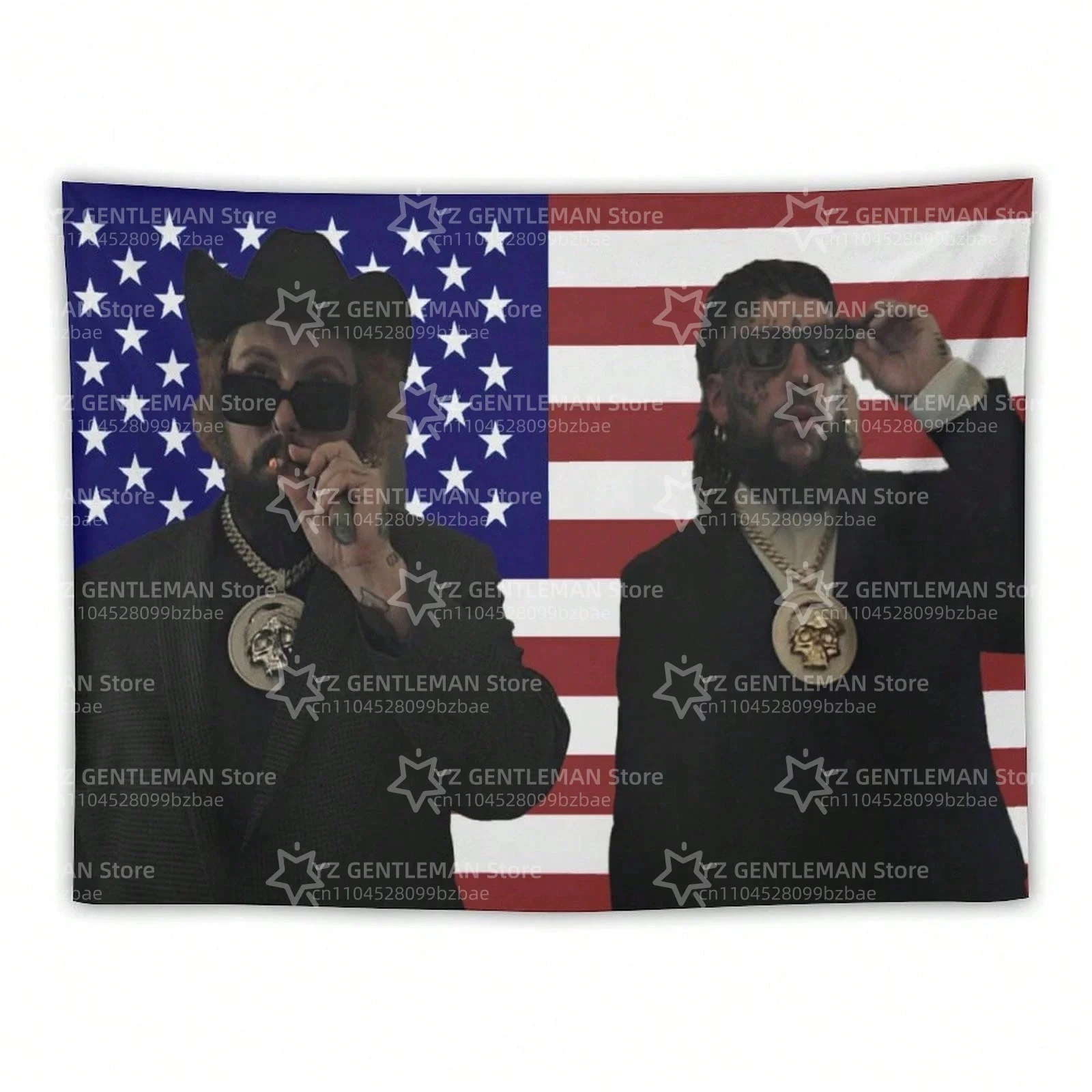 Music Them Print Horizontal Wall Hanging Tapestry Suitable Wall Decor Living Room Bedroom Office Decoration Supplies Photo Props