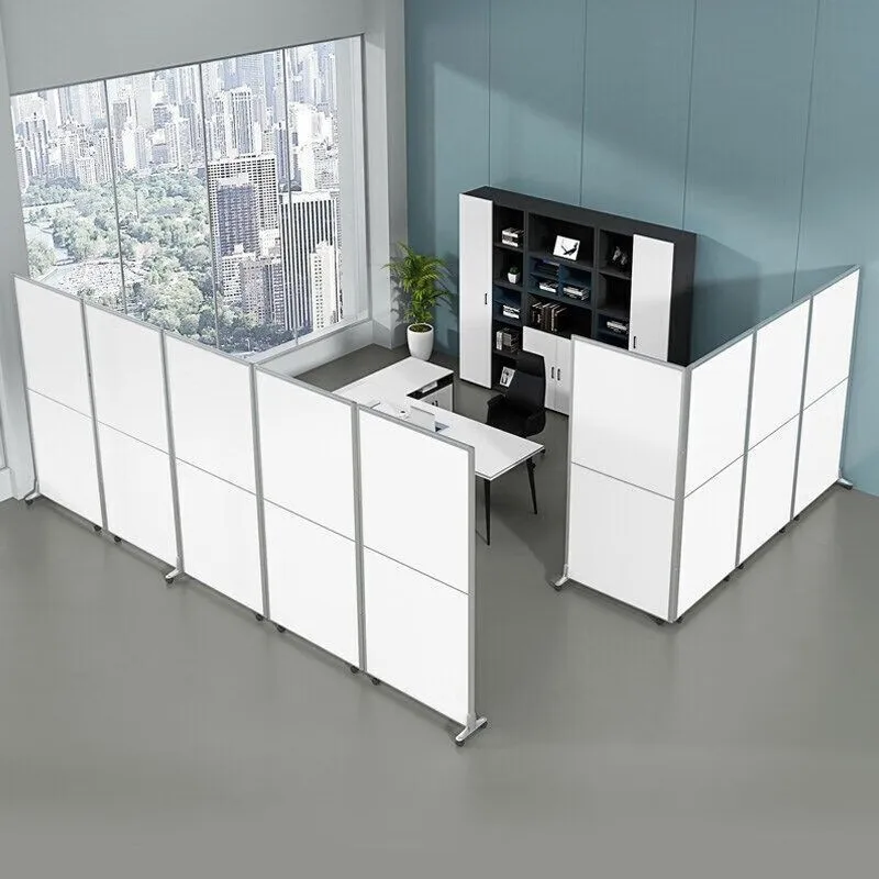 Saint Li Office Mobile Screen Sliding Partition Wall Minimalist Modern Company Event Folding Screen