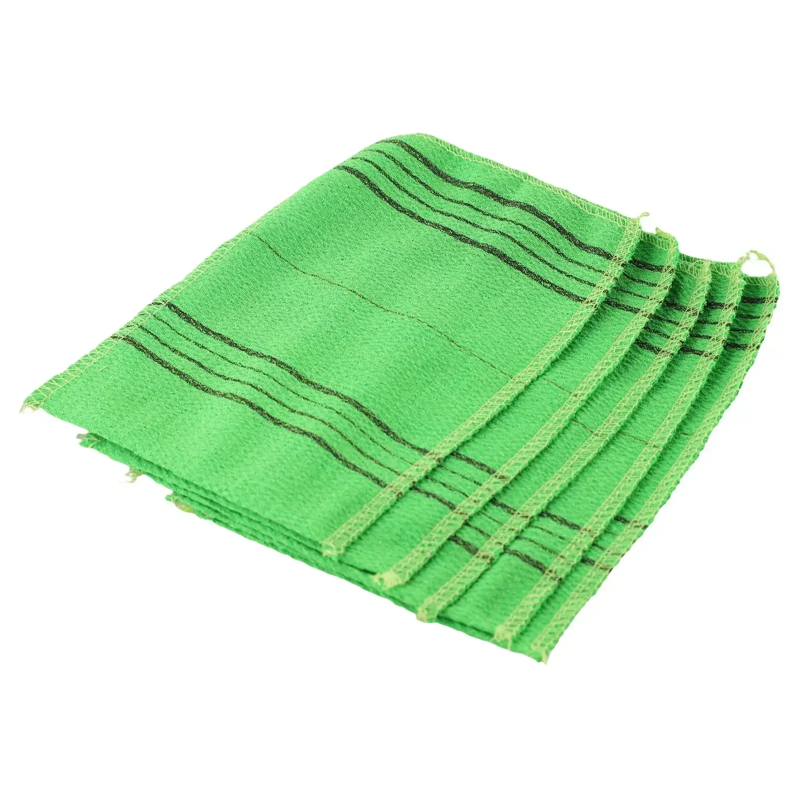 

5Pcs Double-sided Towel Korean Exfoliating Bath Washcloth Body Scrub Shower Towel Portable For Adults Coarse Grain Brush