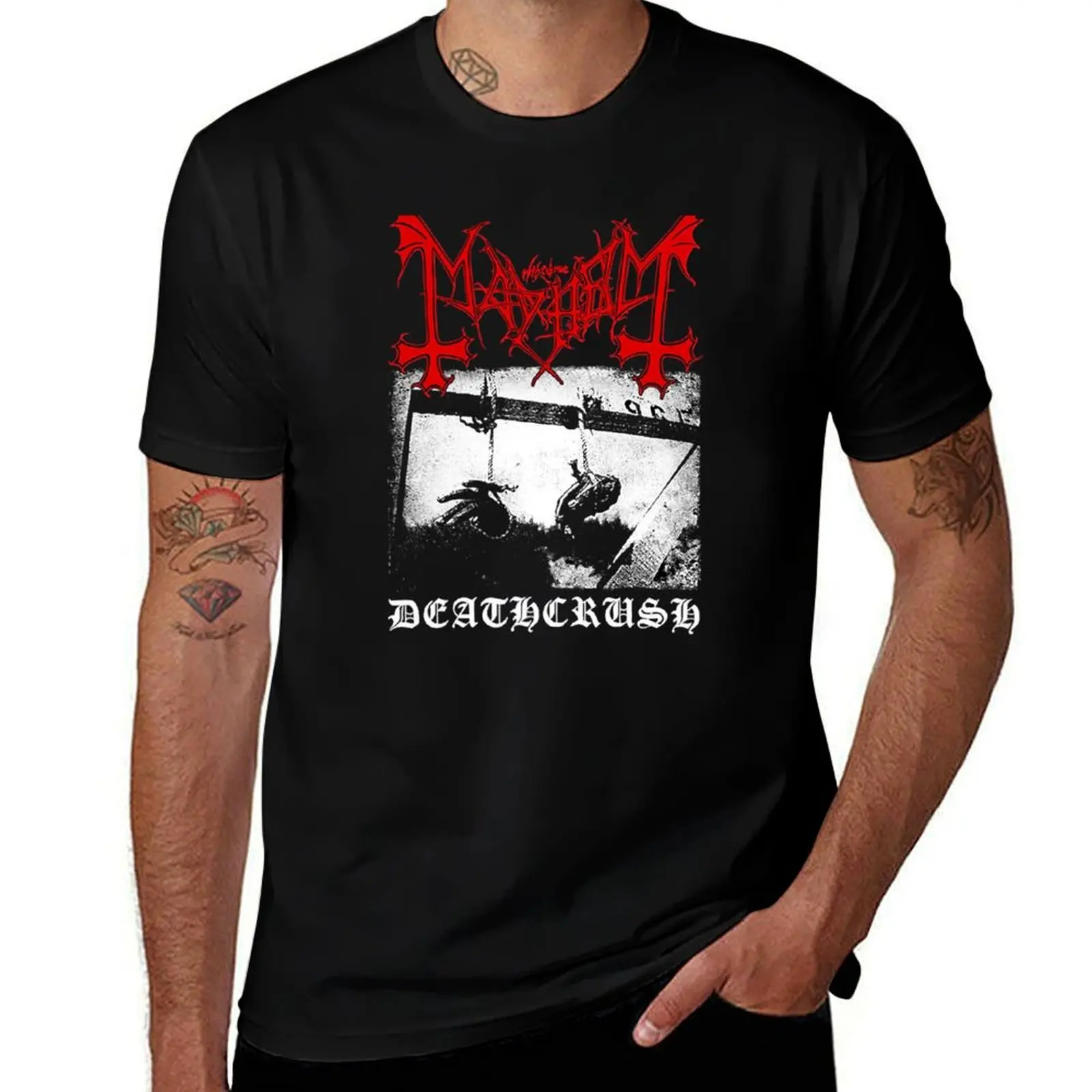 

Mayhem Deathcrush For Men And Women T-Shirt t shirt man plain t shirt man cotton T-Shirt