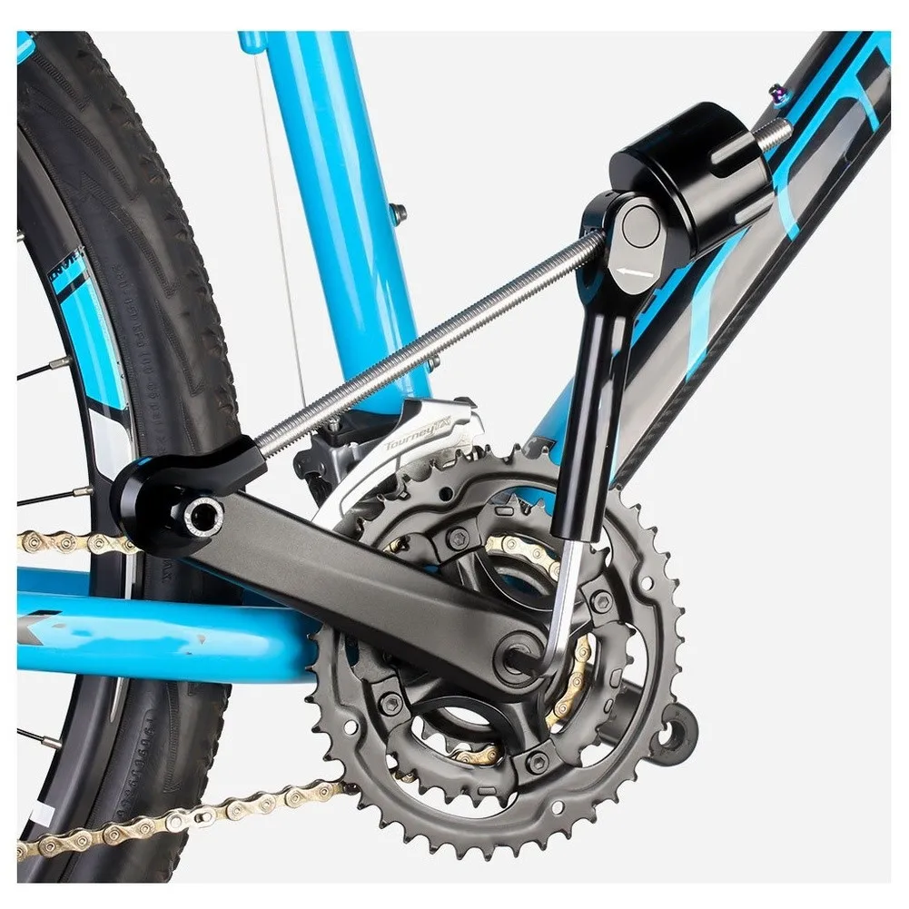 Crank Cover Bolt Removal Tool for Bicycles with 8mm 10mm Hex Wrenches and Threaded Rods 200mm 270mm for Service Tasks