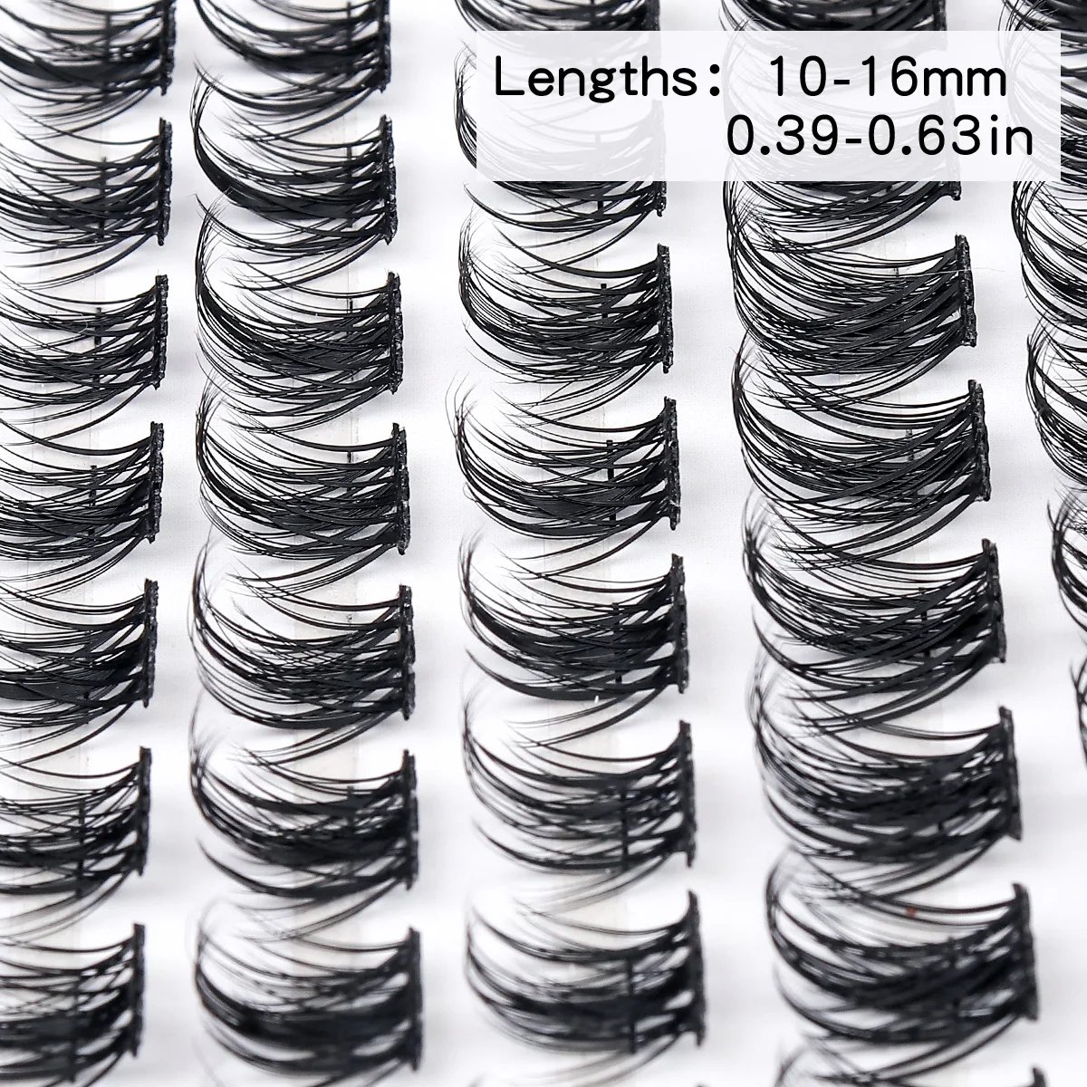 120 Stuks Diy Nep Wimper Cluster Kit Diy Lash Extension Kit Sterke Hold Valse Wimpers Individuele Volume Wimpers Waterdichte Lashe