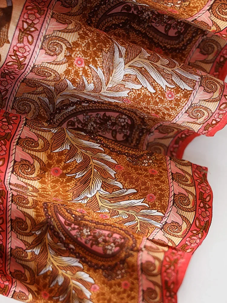 Boheemse zomer strand kimono dameskleding print bloemen vakantie bikini cover-up badmode katoen vintage vest