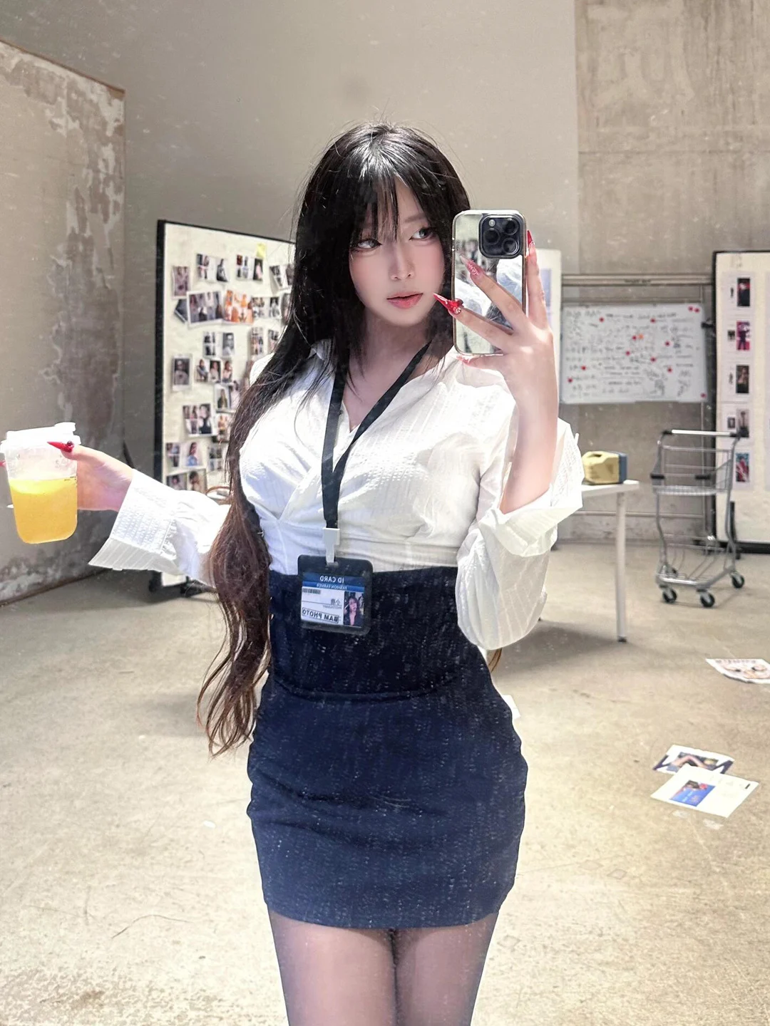 

Siren Wind Long Sleeve Top And Short Skirt Set Women's Fashion Slim Fit Sexy Style Spring New Arrival Pure Desire Hot Girl Ou...