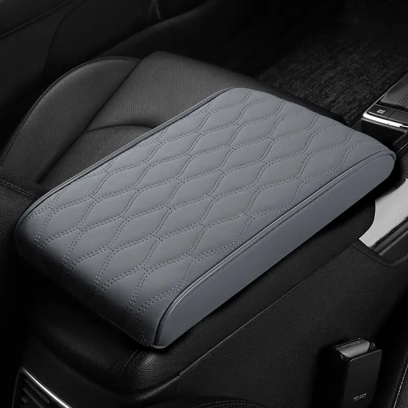 Car Center Console Pad Thick Armrest Cushion Center Console Pad For Car Elastic Band Fixing Elbow Rest Cushion Comfortable For