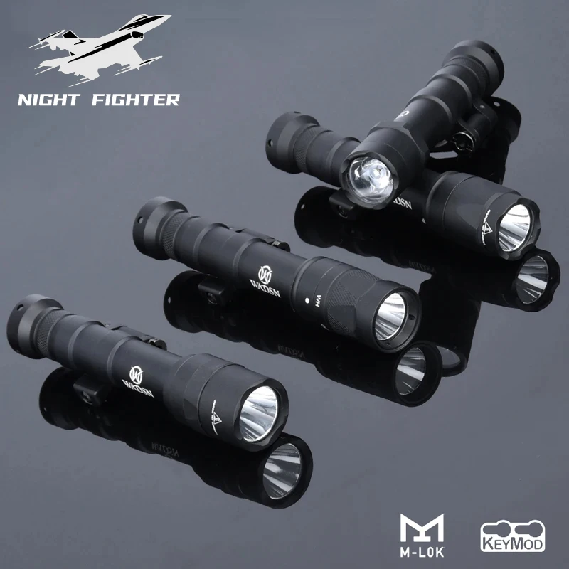 

WADSN M640 640B 640W 640U Surfire Scout Light 800LM Strobe Flashlight Airsoft WeaponLight Mlok Keymod Picatinny Rail Lighting