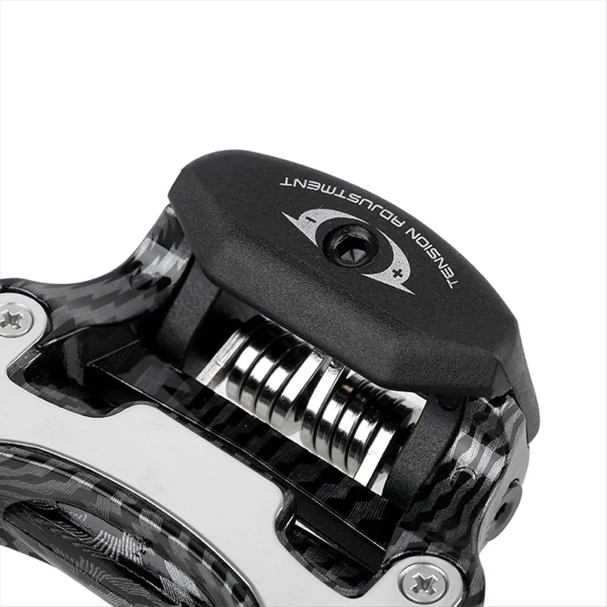 ABST  Ultralight Road Bike Clipless Pedals Carbon Fiber Plain Pattern with Sealed Bearings for LOOK Systems Locking Pedals