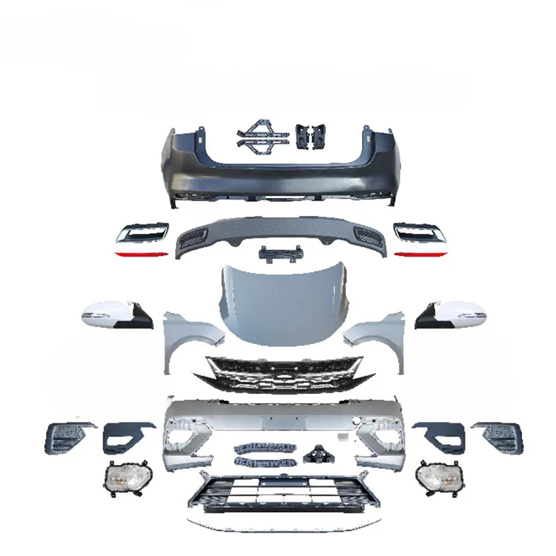For Chevrolet Aveo Sedan 2024 Full Body Kit Front Rear Bumper Hood Exterior Upgrade Parts
