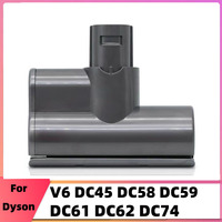 Mini Motorized Brush Head For Dyson V6 DC45 DC58 DC59 DC61 DC62 DC74 Stick Vacuum Cleaner Head Quick-Release Replacement Parts