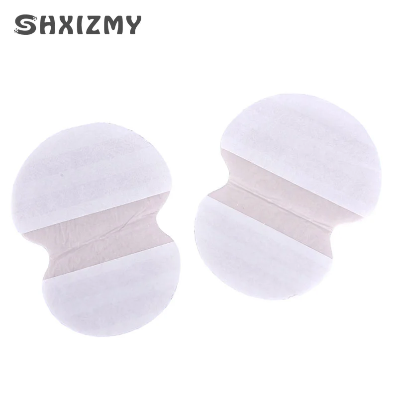 Almohadillas para el sudor para axila, pegatinas protectoras desechables absorbentes, piezas, novedad de 100