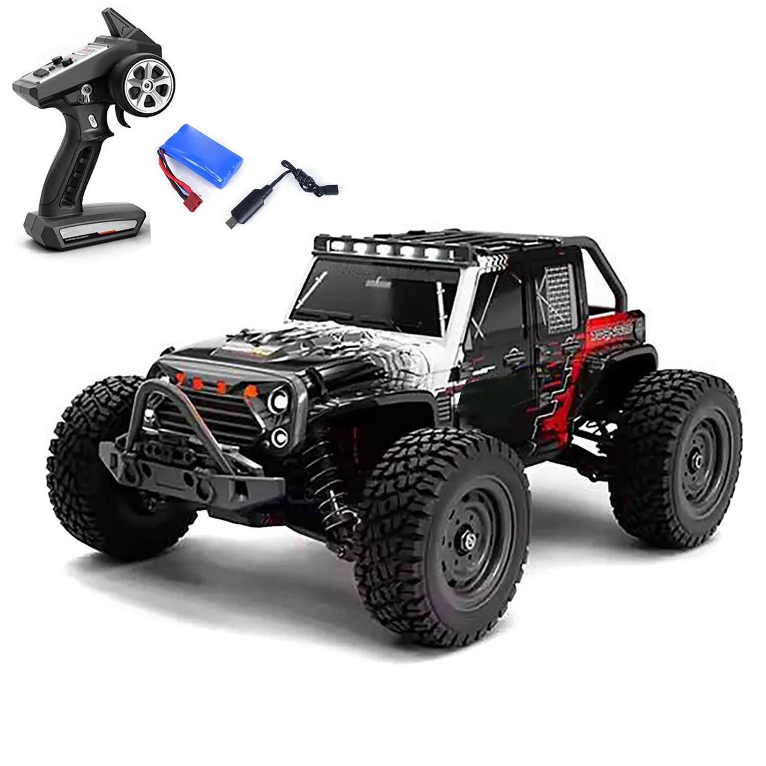 

1/16 AWD Remote Control Off Road Car PVC Shell SCY 16103Pro 70KM/H High Speed RC Model Vehicle Metal CVD Front Drive Shaft