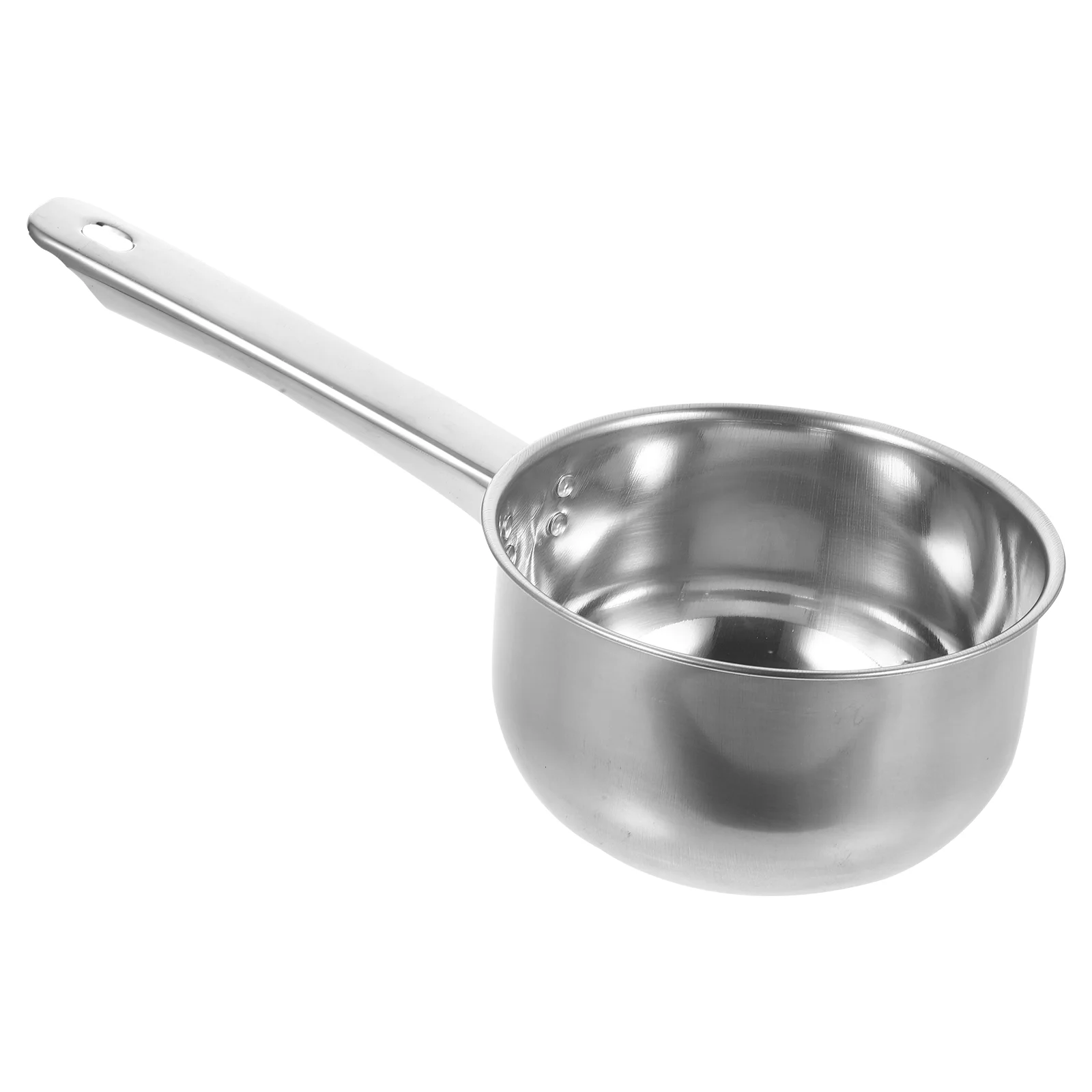 

Stainless Steel Spoon Kitchen Utensil Scoop Ladle Wok Food Restaurant Water Noodle Pot Long Handle