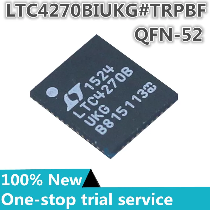 

2-100pcs %New original LTC4270BIUKG#PBF LTC4270BIUKG#TRPBF QFN-52 Silkscreen LTC4270BUKG Power over Ethernet -PoE controller