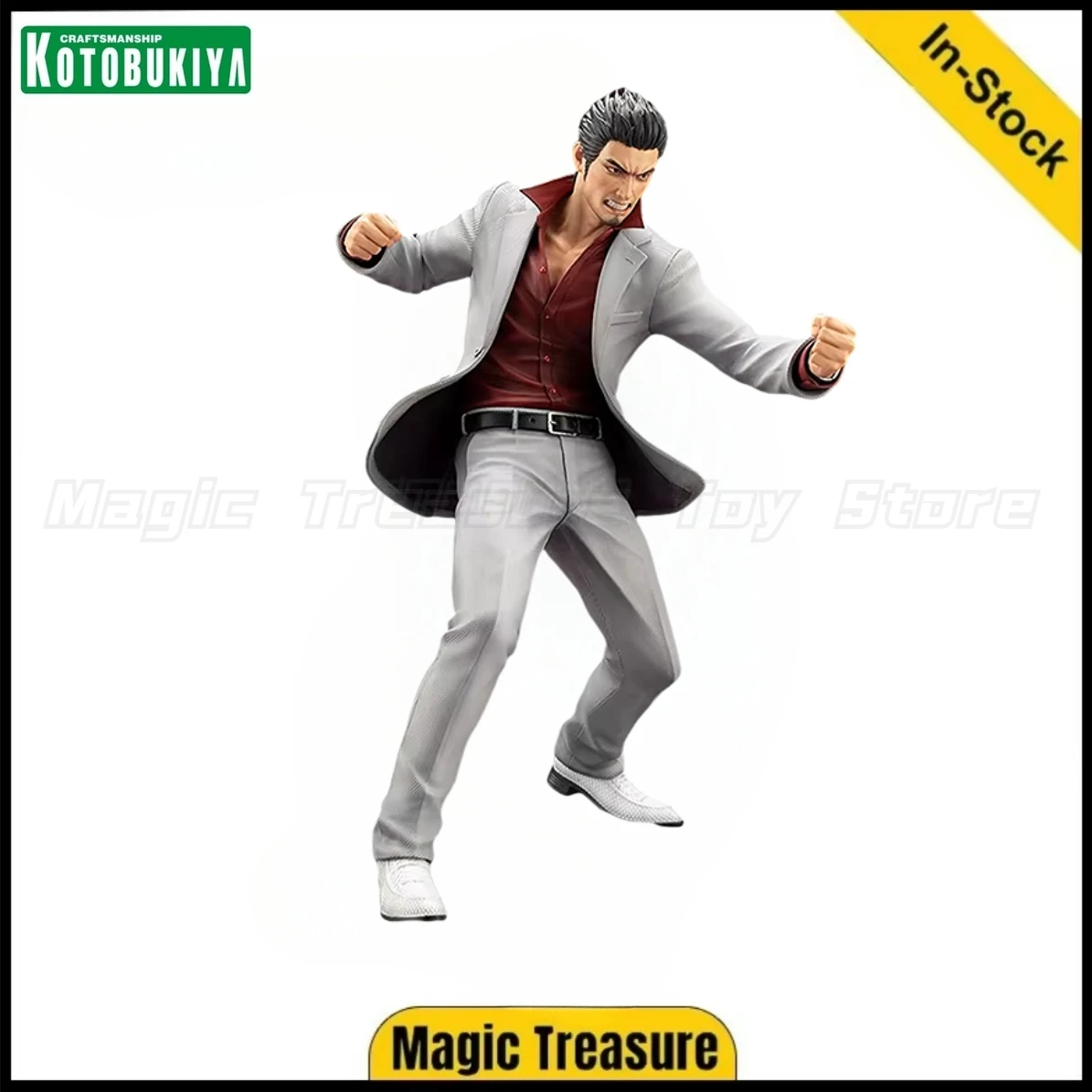 

【In stock】original Kotobukiya YAKUZA Majima Gorō 1/6 Scale Figure Toy Gift