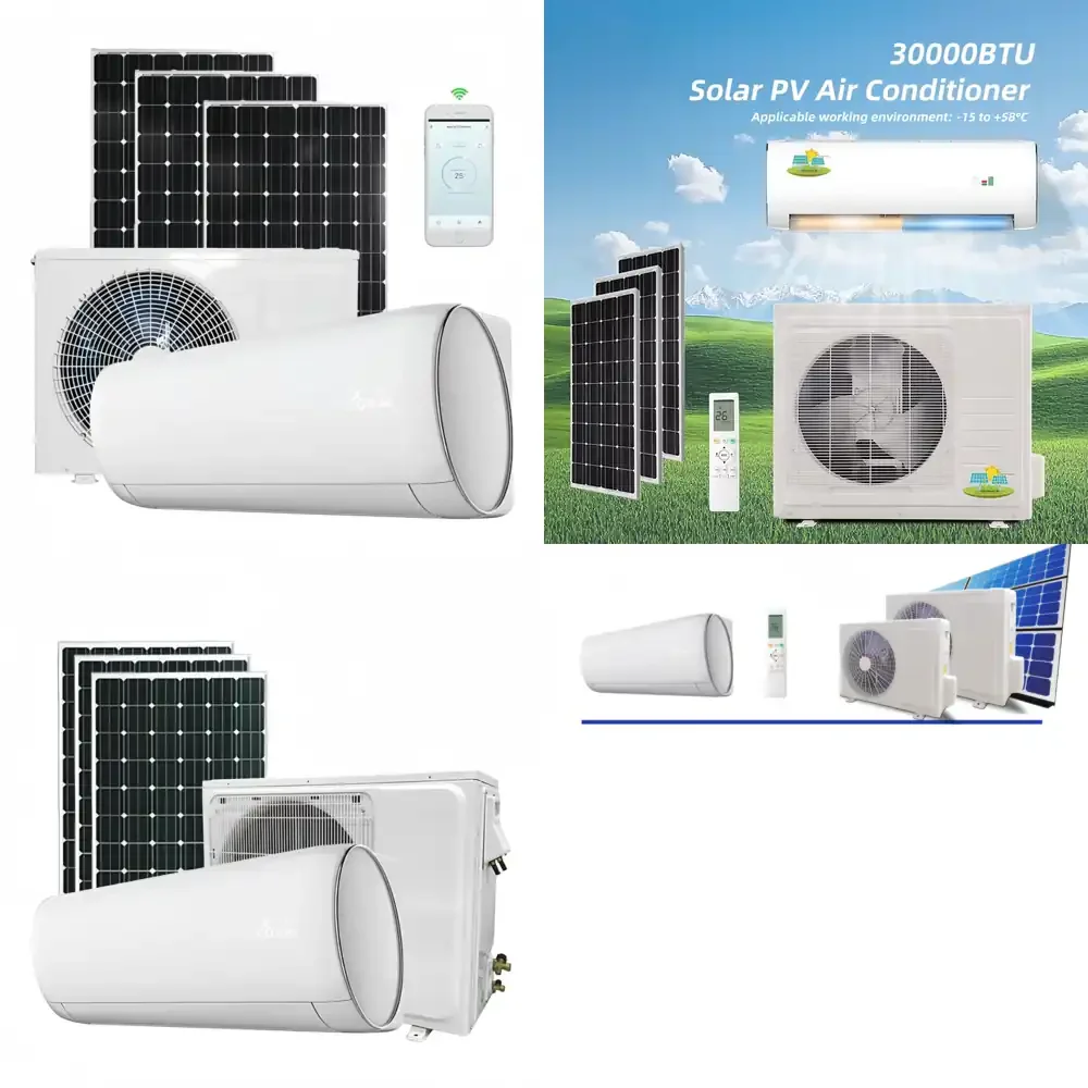 

Hybrid 30000btu Off-Grid Solar Air Conditioner for Use AC/DC Inverter
