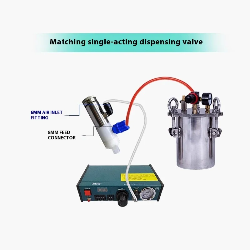 

High Quality Fully Semi-Automatic Dispensing Machine 983A Epoxy Dispenser Digital Display High-Tech Industrial Equipment