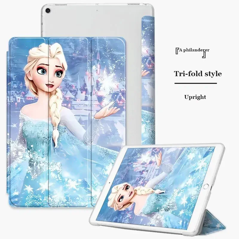 Elsa Princess Tablet Case for Redmi SE11inch for Xiaomi 5 5pro 11in 6 6pro 11in E-books Case  Smart Cover Kids Gift