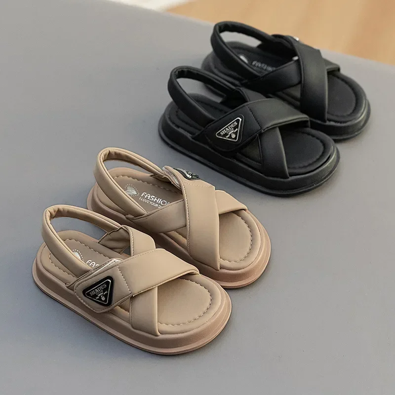 

Zapatos Niña Children Shoe Summer Beach Sandals 2024 Korean Edition Girls Roman Sandal Kid Sandles Breathable Kid Shoe for Girl
