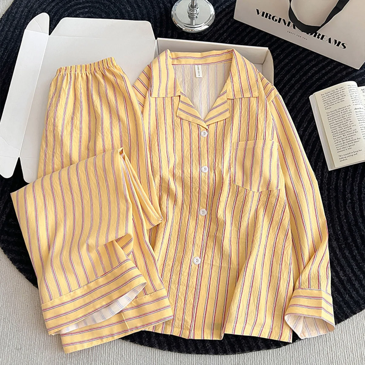 Thumbnail 2 - #49 Button Down Sleepwear Sets Discount Picks