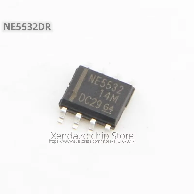 20pcs/lot NE5532DR NE5532 N5532 SOP-8 package Original genuine Operational amplifier chip