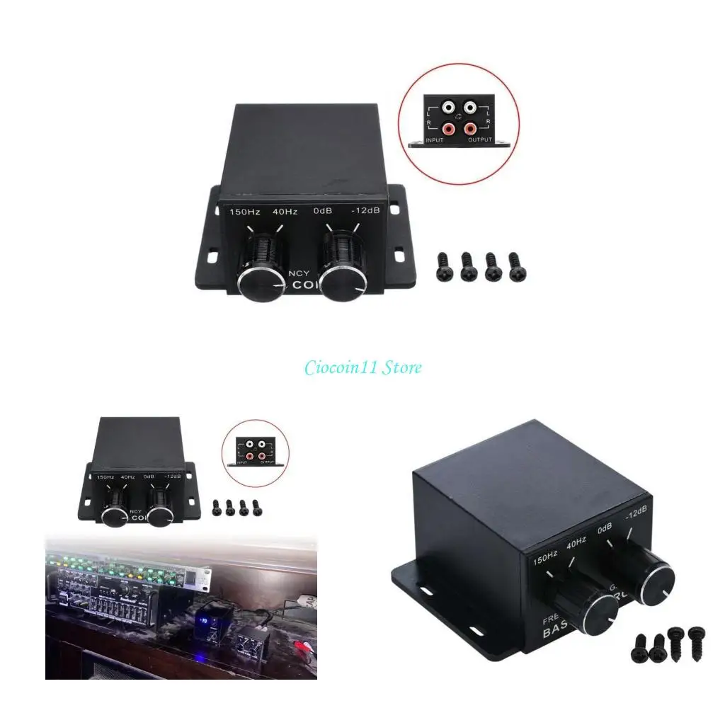 

Y1UB Универсально басовый контроль CAR CAR BASS CONTROLLER ORECTORE REGUOL RUNCUTER Усилитель Стерео контроллер