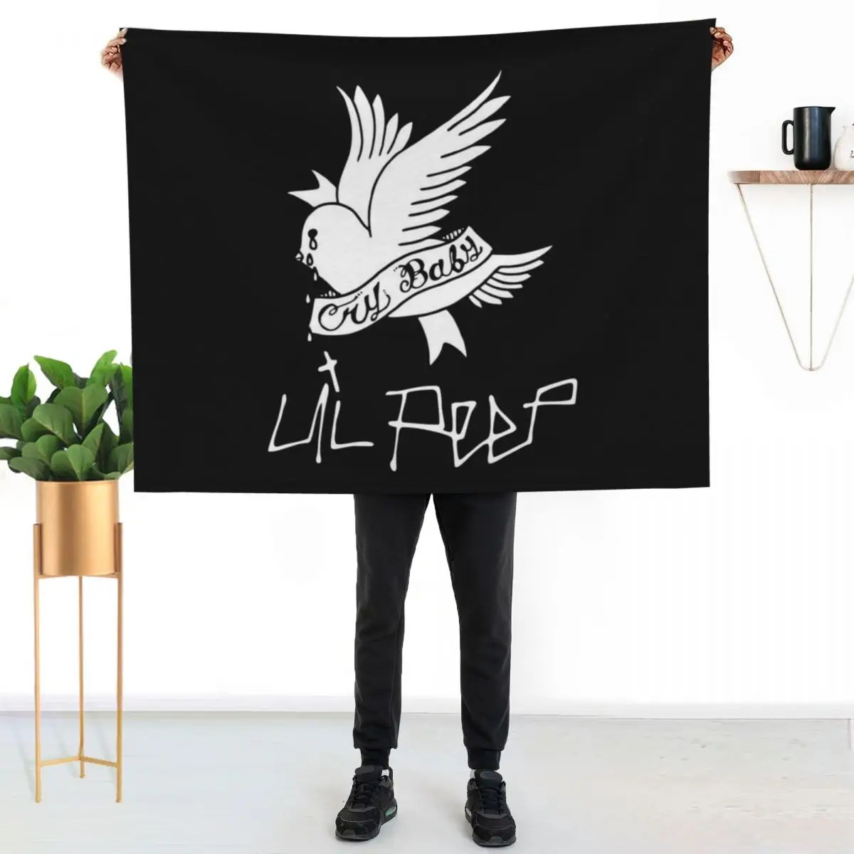 Happy Piggy Bank Throw Blanket Color Fast Cozy Throw Blanket